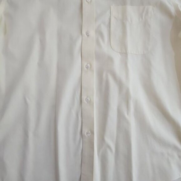 Roberto Villini Button-Up Shirt Men's 16 32-33 Yellow Long Sleeve Non-Iron - Picture 13 of 15